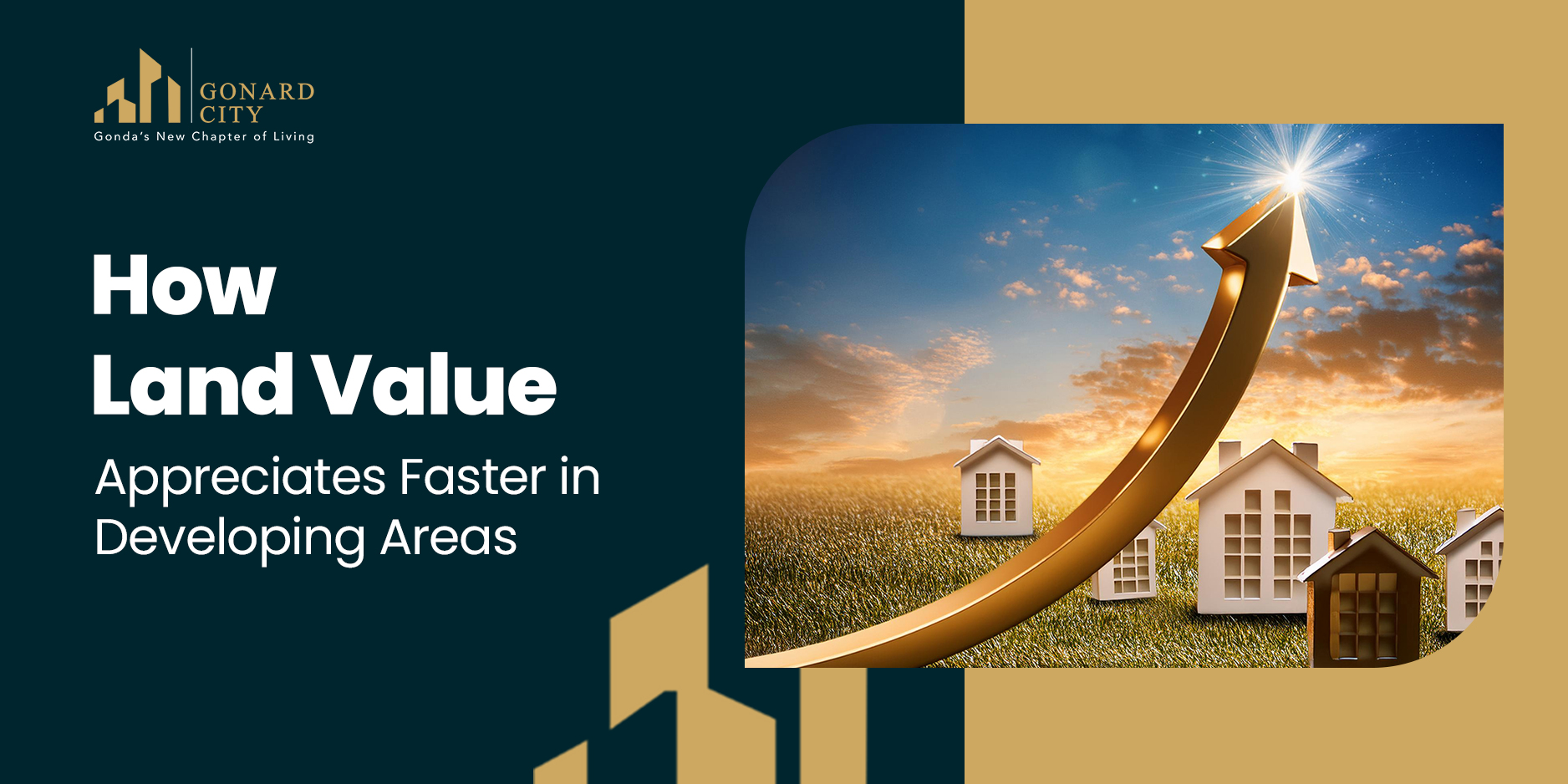 How Land Value Appreciates Faster in Developing Areas