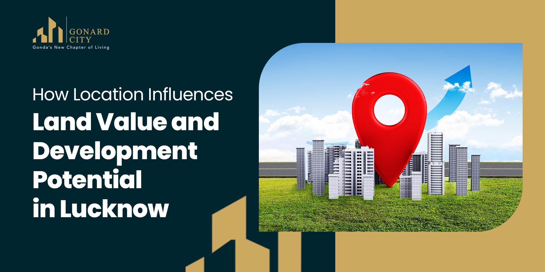 How Location Influences Land Value and Development Potential in Lucknow